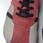 DIESEL MEN’S FASHION SNEAKER SHOES RED/Grey  “SHAELN” SIZE US 9.5 MINT