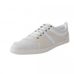 Hugo Boss Orange “ORODOS V” White Leather Fashion Sneakers Shoes Sz 8 9 10 11 13