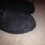 Mens Size 6.5 Timberland Black Boots New