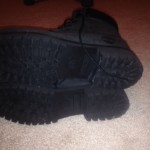 Mens Size 6.5 Timberland Black Boots New