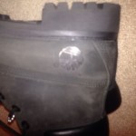 Mens Size 6.5 Timberland Black Boots New