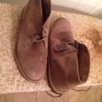 CLARKS ORIGINALS DESERT SUEDE LEATHER BOOT SIZE 10.5 MENS