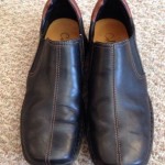 Mens Cole Haan Black Leather Slip On Size 10