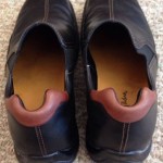 Mens Cole Haan Black Leather Slip On Size 10