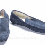 Hugo Boss Devo US 9.5 M Navy Suede Casual Slip On Loafer Flat Shoe New GNM492