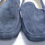 Hugo Boss Devo US 9.5 M Navy Suede Casual Slip On Loafer Flat Shoe New GNM492