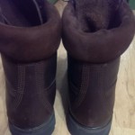 Mens Timberland Boots Dark Brown Leather 6 Inch Waterproof 10 10003