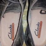 CLARKS MEN SHOES CASUAL oxfords loafers IN BROWN size 9.5 M