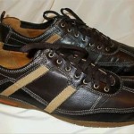 Cole Haan Air Ryder leather oxfords  Black/brown  mens size 11 New /Display $195