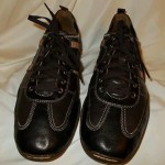 Cole Haan Air Ryder leather oxfords  Black/brown  mens size 11 New /Display $195