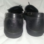 COLE HAAN BLACK NIKE AIR WATERPROOF DUCK DUCK MOCASSINS LOAFERS MEN’S Size 9.5M