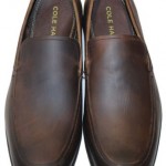 New COLE HAAN LUNAR TOLEDO VENETIAN Brown Leather Slip On Loafers Mens Shoe 11.5