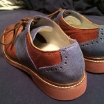 Cole Haan Blue Brown Leather Mens 9.5 Shoes