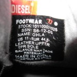 NIB MEN’S RARE DIESEL OHLA LEATHER TRAINERS US 11 M
