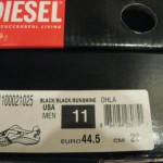 NIB MEN’S RARE DIESEL OHLA LEATHER TRAINERS US 11 M