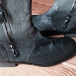 Diesel ombre Object Dyed Boots Black Gray 10.5 ( ccp BBS demeulemeester )