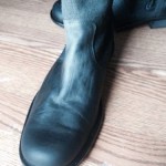 Diesel ombre Object Dyed Boots Black Gray 10.5 ( ccp BBS demeulemeester )