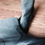 Diesel ombre Object Dyed Boots Black Gray 10.5 ( ccp BBS demeulemeester )
