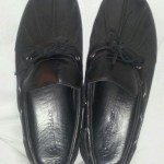 COLE HAAN BLACK NIKE AIR WATERPROOF DUCK DUCK MOCASSINS LOAFERS MEN’S Size 9.5M