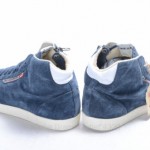 Diesel Dragon Zip L9 R9.5 Denim Blue Suede HiTop Sneaker Shoe MISMATE New GNJ300