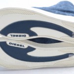Diesel Dragon Zip L9 R9.5 Denim Blue Suede HiTop Sneaker Shoe MISMATE New GNJ300