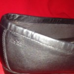 Hugo Boss Mens Chesterfield Black loafers With A Design On Them shoes Size 8 Nic