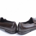 Cole Haan Pinch Penny C08914 Nike Air 9 coffee brown leather Loafer Moc Toe shoe