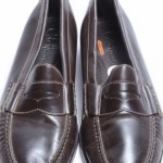 Cole Haan Pinch Penny C08914 Nike Air 9 coffee brown leather Loafer Moc Toe shoe