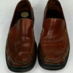 Cole Haan Nike Air Brown Leather Loafer Slip On Driving  Shoes Mens 11 M