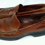 Cole Haan Nike Air Brown Leather Loafer Slip On Driving  Shoes Mens 11 M