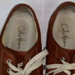 Cole Haan Nike Air Casual Sneaker Oxford Leather Brown Shoes Mens 11 M