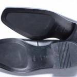 Hugo Boss Rino black L11 R11.5 leather slide loafer shoe MISMATE NEW $195 GNU455