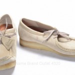 Clarks Originals Wallabee 10.5 M Sand Leather Loafer Square Chukka Shoe GNM391
