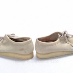 Clarks Originals Wallabee 10.5 M Sand Leather Loafer Square Chukka Shoe GNM391