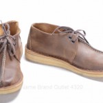 Clarks Originals Desert Trek Core 8.5 M Brown Loafer Round Chukka Shoe GNM390