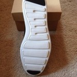 Cole Haan ‘Lunargrand Long Wingtip’ Oxford Sz 11 M in Black/White $228