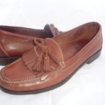 men’s COLE HAAN COUNTRYmen’s # 13 brown leather kiltie tassel loafers