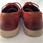 COLE HAAN Suede Leather Wingtip Brown Lace Up 9.5