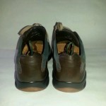 COLE HAAN NIKE AIR BROWN LEATHER & BLUE SUEDE OXFORDS MENS SZ 12m