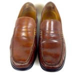 COLE HAAN Shoes LEATHER Brown NIKE AIR Slip On DRIVING Loafers PENNY Mens 11 M