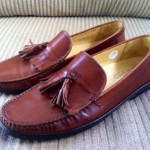 Men’s Cole Haan Collection Nike Air Business Casual Slip On Tan 9 M Retail $385