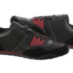 Diesel Matthew Y00509-PR633-H2177 Black Biking Red Leather Casual Shoes Men