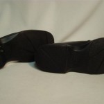 Mens Cole Haan Nike Air Leather Black Lace Up Shoes  Sz 8.5 B- Made in Italy