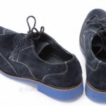 Cole Haan Drake Eva C10647 11 black suede Oxford Wingtip Blue Laced shoe GOC574
