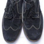 Cole Haan Drake Eva C10647 11 black suede Oxford Wingtip Blue Laced shoe GOC574