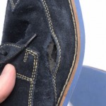 Cole Haan Drake Eva C10647 11 black suede Oxford Wingtip Blue Laced shoe GOC574