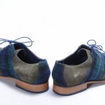 Cole Haan Colton C10886 Saddle green 11.5 suede plaid oxford shoe NEW GNX405