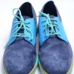 Cole Haan Great Jones Saddle C11240 blue 9.5 leather oxford shoe NEW $198 GNX404