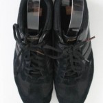 BOSS HUGO BOSS Men’s Black Leather Suede Mesh Fashion Sneakers Shoes Sz 43 9