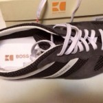 New Hugo Boss Orange Orlenno Men’s Shoes Size US 9 EU 42 Dark Grey